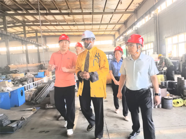 跨國界,筑橋梁丨熱烈歡迎非洲客戶到高飛股份參觀考察 跨國界,筑橋梁丨熱烈歡迎非洲客戶到高飛股份參觀考察