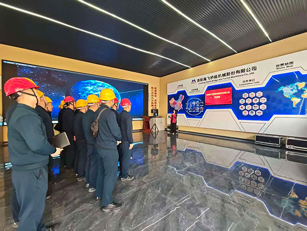 鋼模臺車參觀交流